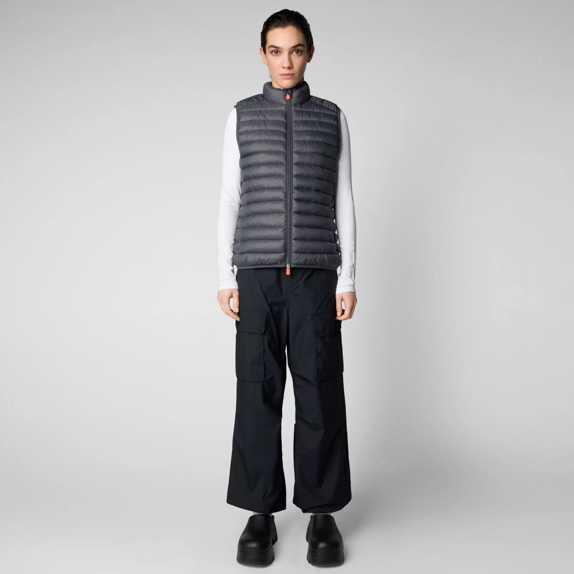 Femme Save The Duck Veste Sans Manches Matelassée Charlotte Pour Femme